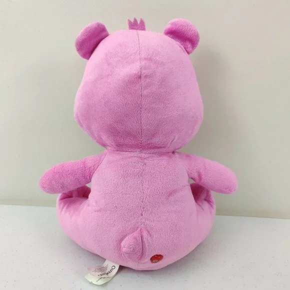 Care Bears Cheer Bear Plush Stuffed Animal Kellytoy 12" Sitting 2016 Pink Toy - Picture 8 of 12